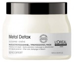 Loreal Metal Detox maska do włosów farbowanych neutralizująca metale 500 ml