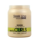 Stapiz Sleek Line Waves & Curls maska do włosów falowanych i kręconych 1000 ml