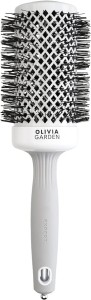 Olivia Garden Expert Blowout Shine White & Grey szczotka ceramiczna 55