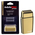 BABYLISS PRO 4ARTISTS GŁOWICA TNĄCA + SIATKA (FOLIA) GOLD FXRF2GE DO SHAVER PODWÓJNY 