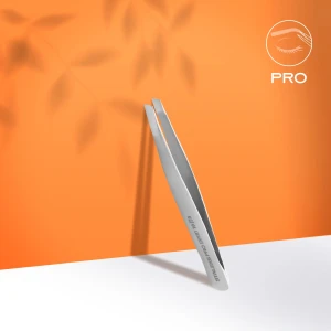 STALEKS PRO EXPERT pęseta do brwi szeroka skośna 10/3