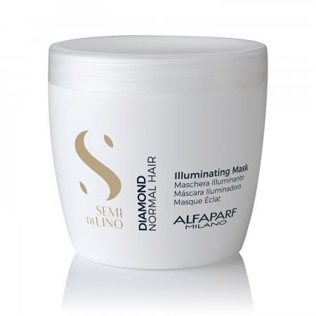 Maska rozświetlająca Alfaparf Semi di Lino Diamond 500 ml