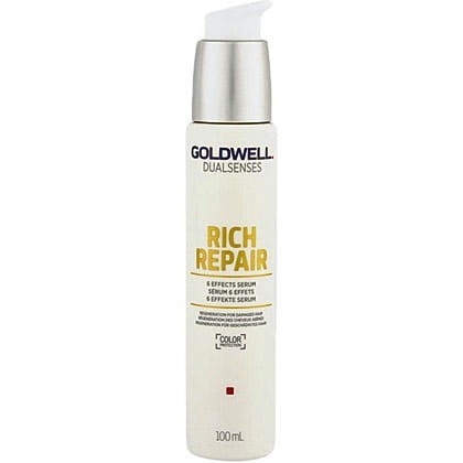 Serum 6 efektów dla włosów suchych i zniszczonych Goldwell Rich Repair 100ml