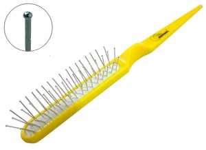 Gorgol szczotka podłużna z metalowymi szpilkami i kulkami 15 06 095